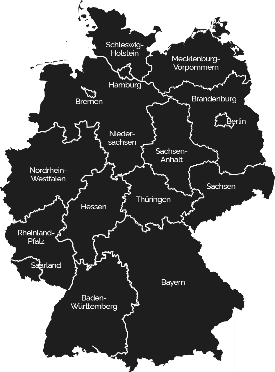 Landkarte Deutschlandkarte